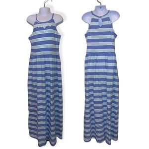 Gymboree size 8 maxi dress striped